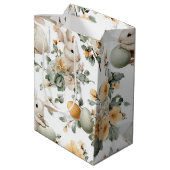 Oosterse Konijn Bloemstuk (2) Medium Cadeauzakje (Achterkant Gekanteld)
