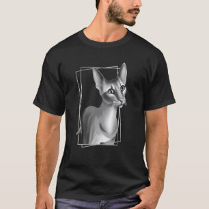 Oosterse Korthaar Kat Exotische Kattenfokkers Huis T-shirt
