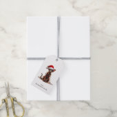 Oosterse Korthaar Kat Gift Labels Cadeaulabel (Met Touw)