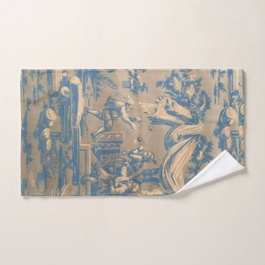 Oosterse kunst bad handdoek (Handdoek)