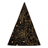 Oosterse mandala, luxe patroon. feesthoedjes (Links)