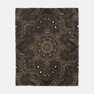 Oosterse mandala, luxe  patroon. fleece deken