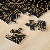 Oosterse mandala, luxe patroon. legpuzzel (Zijkant)
