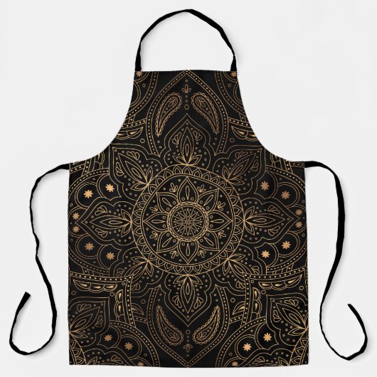 Oosterse mandala, luxe patroon. schort (Voorkant)