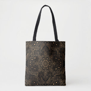 Oosterse mandala, luxe patroon. tote bag