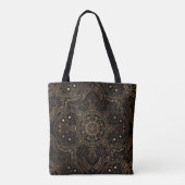 Oosterse mandala, luxe patroon. tote bag (Achterkant)