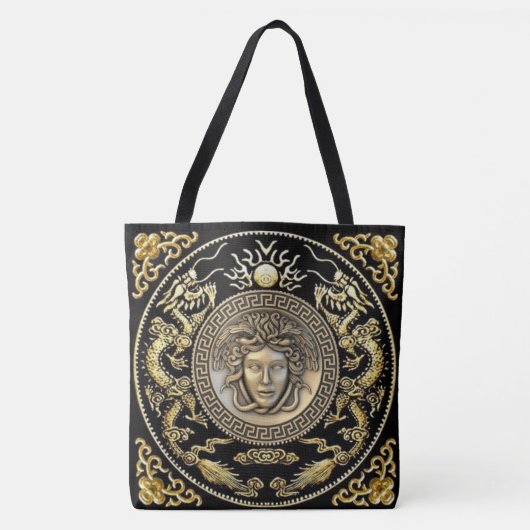 Oosterse Medusa Tote Bag (Voorkant)