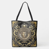 Oosterse Medusa Tote Bag (Achterkant)
