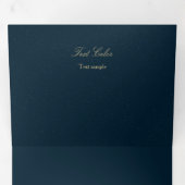 Oosterse Nachten - Wenskaart Drieluik Aankondiging (Binnenzijde eerst)