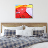 OOSTERSE ONTWERP PARAPLU'S VERPAKT DOEK CANVAS AFDRUK (Insitu (Slaapkamer))