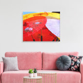 OOSTERSE ONTWERP PARAPLU'S VERPAKT DOEK CANVAS AFDRUK (Insitu (Woonkamer))