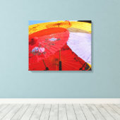 OOSTERSE ONTWERP PARAPLU'S VERPAKT DOEK CANVAS AFDRUK (Insitu (Houten vloer))