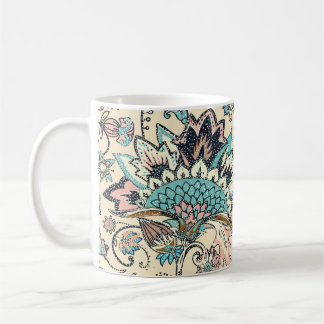 Oosterse Paisley: gestileerde textielelegantie. Koffiemok