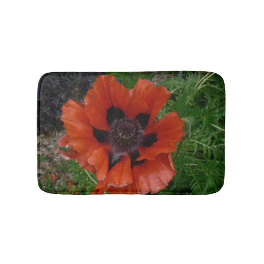 Oosterse papaver badmat (Voorkant)
