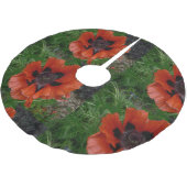 Oosterse papaver kerstboom rok (Gekanteld)