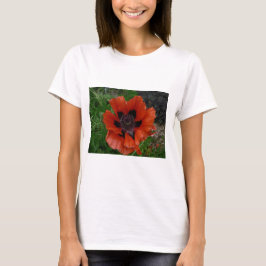 Oosterse papaver t-shirt