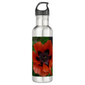 Oosterse papaver waterfles  (Voorkant)