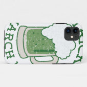 oosterse patricaten , groen bier Case-Mate iPhone case (Achterkant (horizontaal))