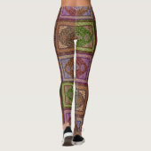 Oosterse Perzische tapijten Leggings (Achterkant)