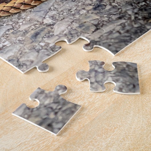 Oosterse ribbenslang (Garter Snake) Legpuzzel (Zijkant)