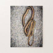 Oosterse ribbenslang (Garter Snake) Legpuzzel (Verticaal)