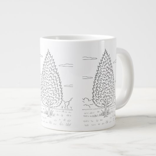 Oosterse rode ceder - Juniperus virginiana - Nativ Grote Koffiekop (Voorkant rechts)