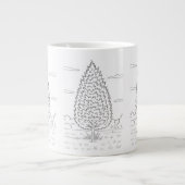 Oosterse rode ceder - Juniperus virginiana - Nativ Grote Koffiekop (Voorkant)