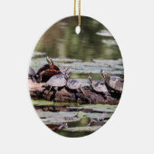 Oosterse schildpad keramisch ornament (Rechts)