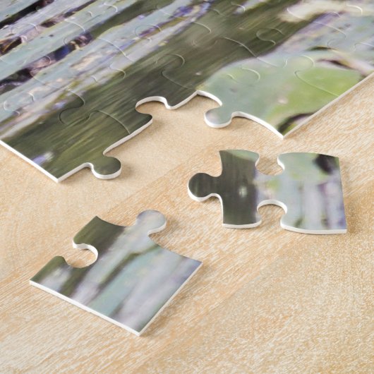 Oosterse schildpad legpuzzel (Zijkant)