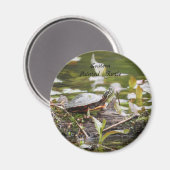Oosterse schildpad magneet (Voorkant / Achterkant)