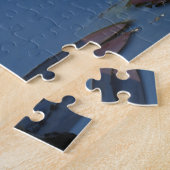Oosterse schildpad op Birch Legpuzzel (Zijkant)