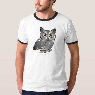 Oosterse schroefoorten (grijze fase) t-shirt