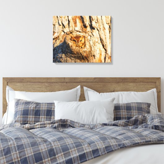 Oosterse schroevendraaier canvas afdruk (Insitu (Slaapkamer))