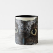 Oosterse schroevendraaier met grote ogen tweekleurige koffiemok (Center)