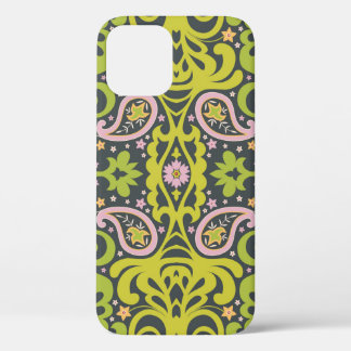 oosterse sierbloem; decoratieve naadloze bloem Case-Mate iPhone case