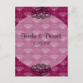 Oosterse stijl Chinese bruiloft uitnodiging briefk (Voorkant)