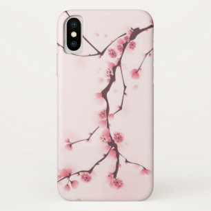 Oosterse stijlschildering, kersenbloesem Case-Mate iPhone case