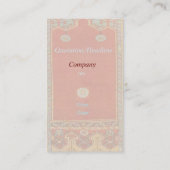 Oosterse tapijt in Ladik stijl no2 Visitekaartje (Achterkant)