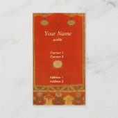 Oosterse tapijt in Ladik stijl no2 Visitekaartje (Voorkant)