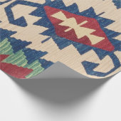 Oosterse Tapijt Killim Cadeaupapier (Hoek)