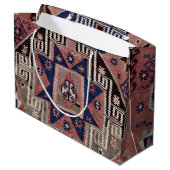 Oosterse Tapijt Rode Loper Killim Groot Cadeauzakje (Achterkant Gekanteld)