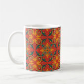 🧡💚Oosterse tegels, Azulejos  Koffiemok (Links)