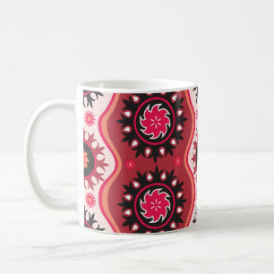 Oosterse traditie: naadloos Ornament ontwerp. Koffiemok