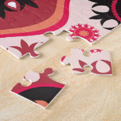 Oosterse traditie: naadloos Ornament ontwerp. Legpuzzel (Zijkant)