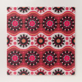 Oosterse traditie: naadloos Ornament ontwerp. Legpuzzel (Horizontaal)