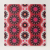 Oosterse traditie: naadloos Ornament ontwerp. Legpuzzel (Verticaal)