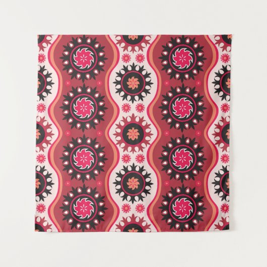 Oosterse traditie: naadloos Ornament ontwerp. Wandkleed (Voorkant)