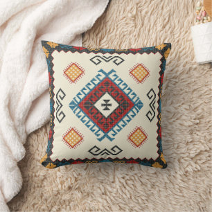 Oosterse traditionele Turkse Kilim-patronen Kussen