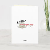 Oosterse tribale patronen Dank je eigen Kaart (Achterkant)