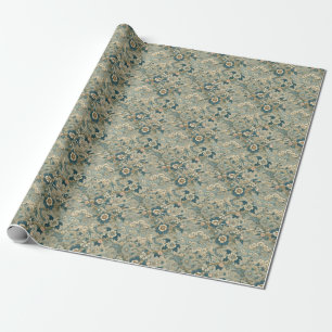 oosterse tuinpatroon cadeaupapier